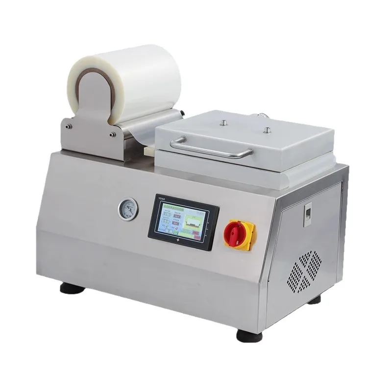 

Vacuum Body Packaging Machine Commercial Automatic Beef Vacuum Preservation Machine Food Laminating and Locking Machine