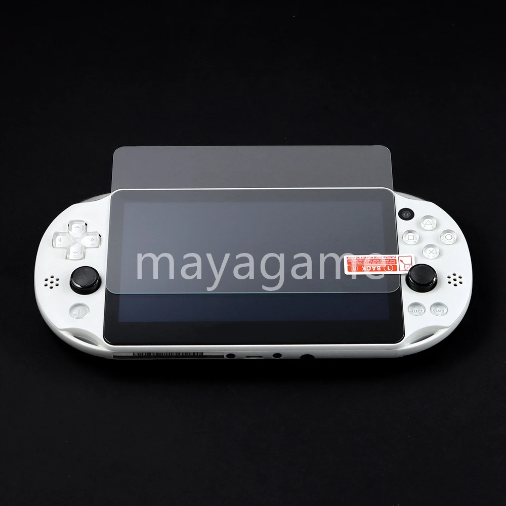 2 مجموعات الزجاج المقسى واضح كامل HD واقي للشاشة غطاء طبقة رقيقة واقية الحرس لوحدة التحكم Psvita PSV 1000 2000