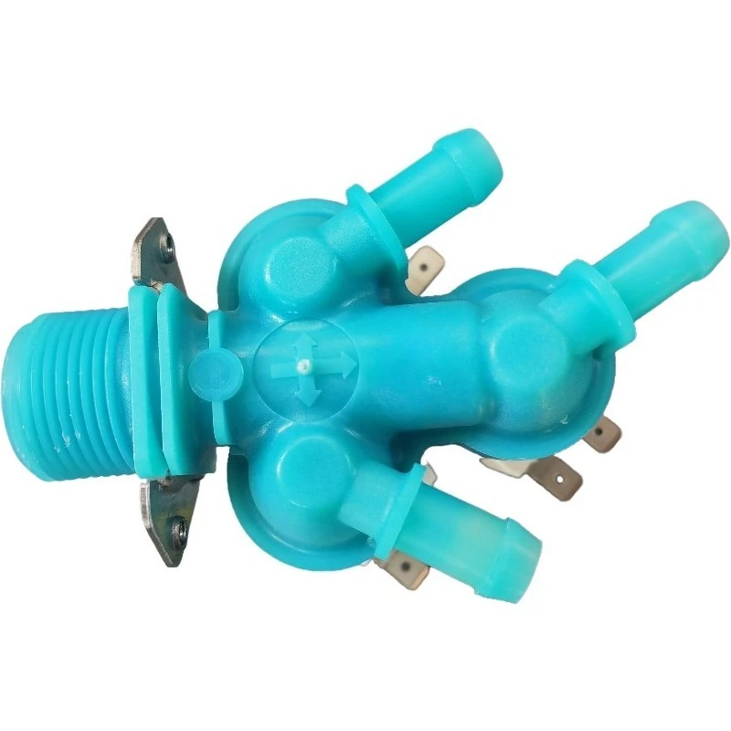 Válvula de Entrada de Água Tripla DC62-00233K para Máquina de Lavar Samsung, Válvula Solenoide 12V