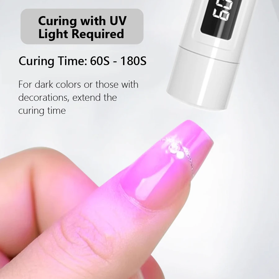 2 Stück ultradünne Gelee-Nagelaufkleber, solide Gel-Wraps, langlebig, zum Aufdrücken von Nägeln, Maniküre, falsche Nagelwickel – Detail 3