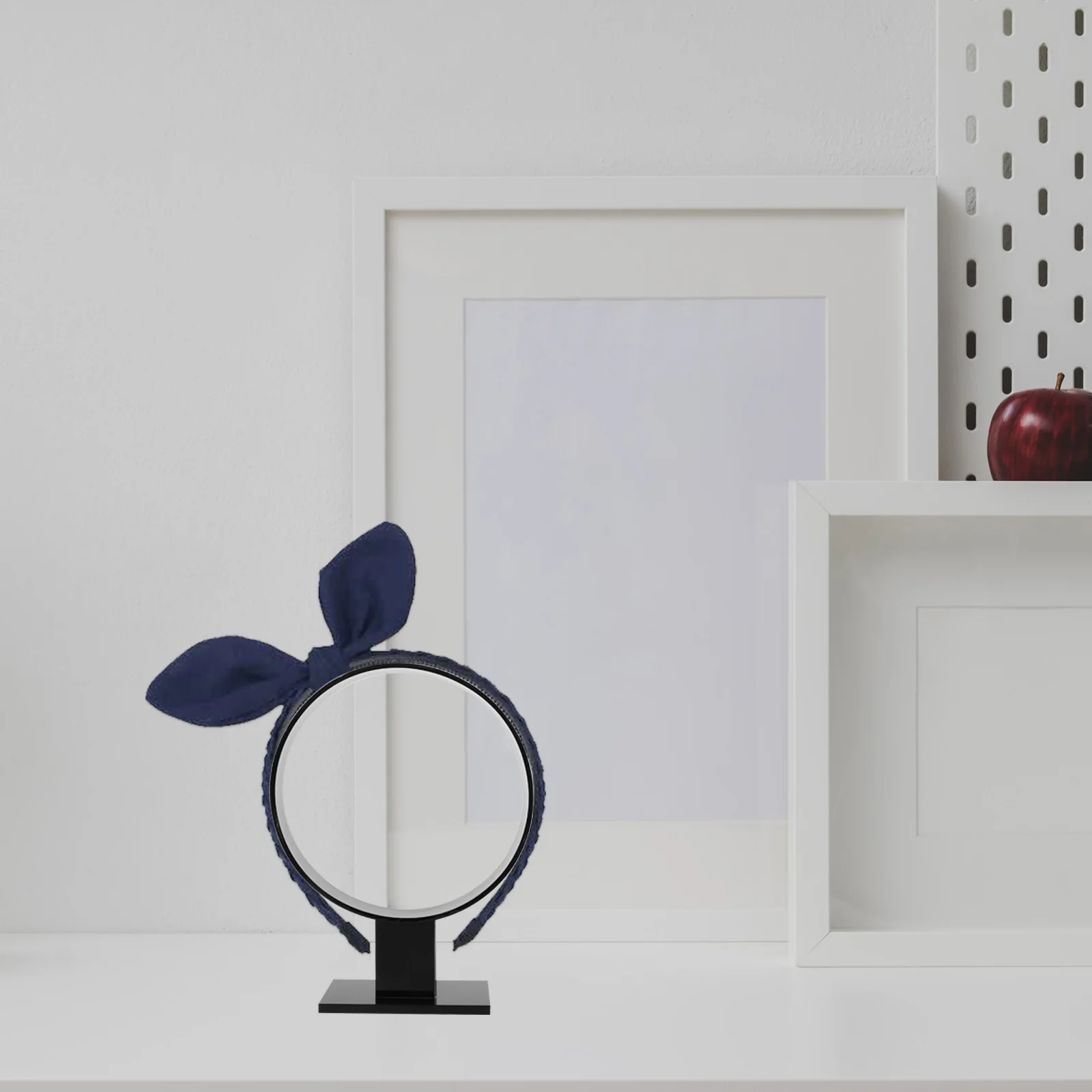 

Round Headband Display Rack Hairband Stand Organizer For Headwear Storage Acrylic Headdress Holder Tidy Room Decoration Stand