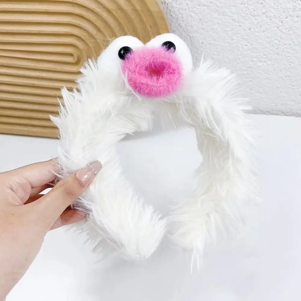 Plush Ugly Doll Headband Fashion Korean Style Hair Accessories Funny Hair Hoop Headpiece Hairbands Cartoon Hair Hoop Wash Face