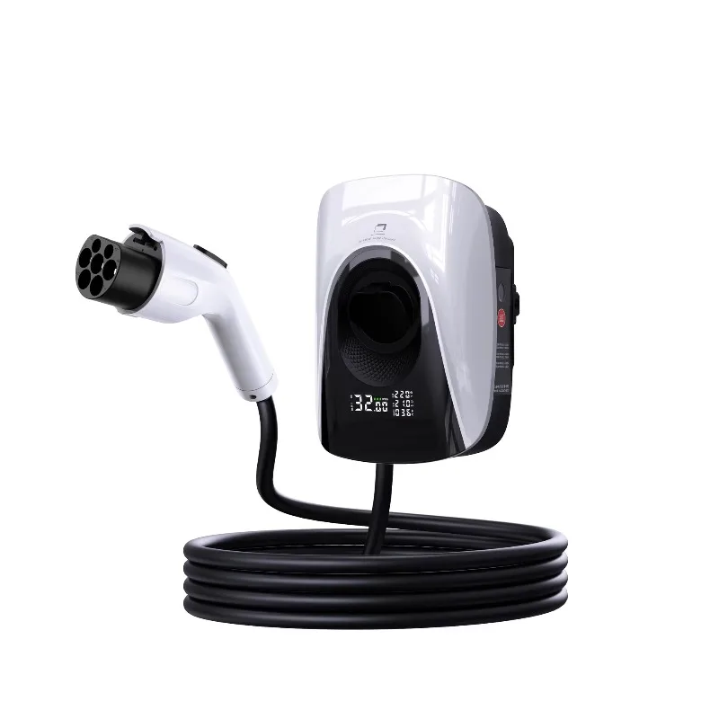

7Kw 32A Type 2 Smart Ev Charger Wallbox Ac Electric Vehicle Charging Station For Commercial Shared Fast Charging Ip65 Waterproof
