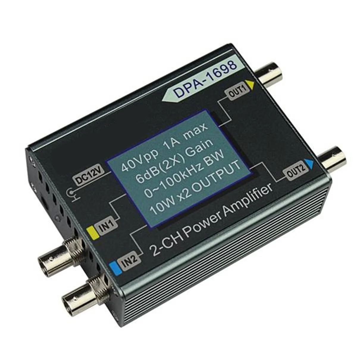 

A72Z DC Power Amplifier Engineering of -1698 Dual Channel DDS Function Signal Generator EU PLUG