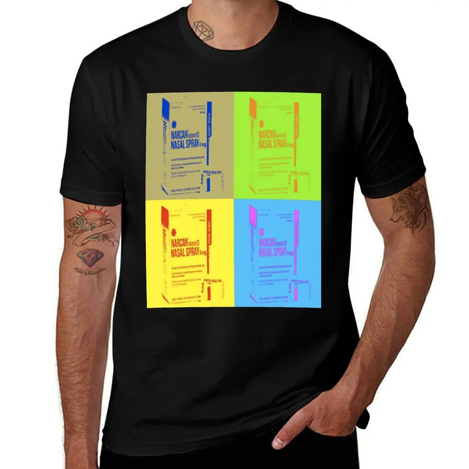 NARCAN POP T-Shirt t shirt man designer T-Shirt