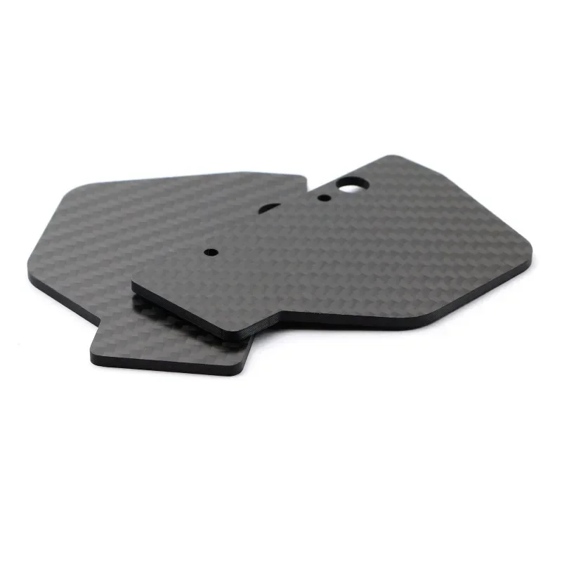 Osłona przeciwpyłowa wahacza zawieszenia z włókna węglowego do ARRMA Mojave 6S RC Car Upgrade Parts