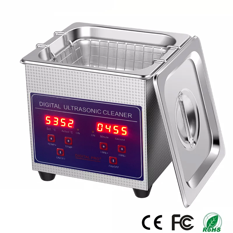 1.3L Capacity Ultrasonic Cleaning Machine Degreasing Hardware Parts Cleaner