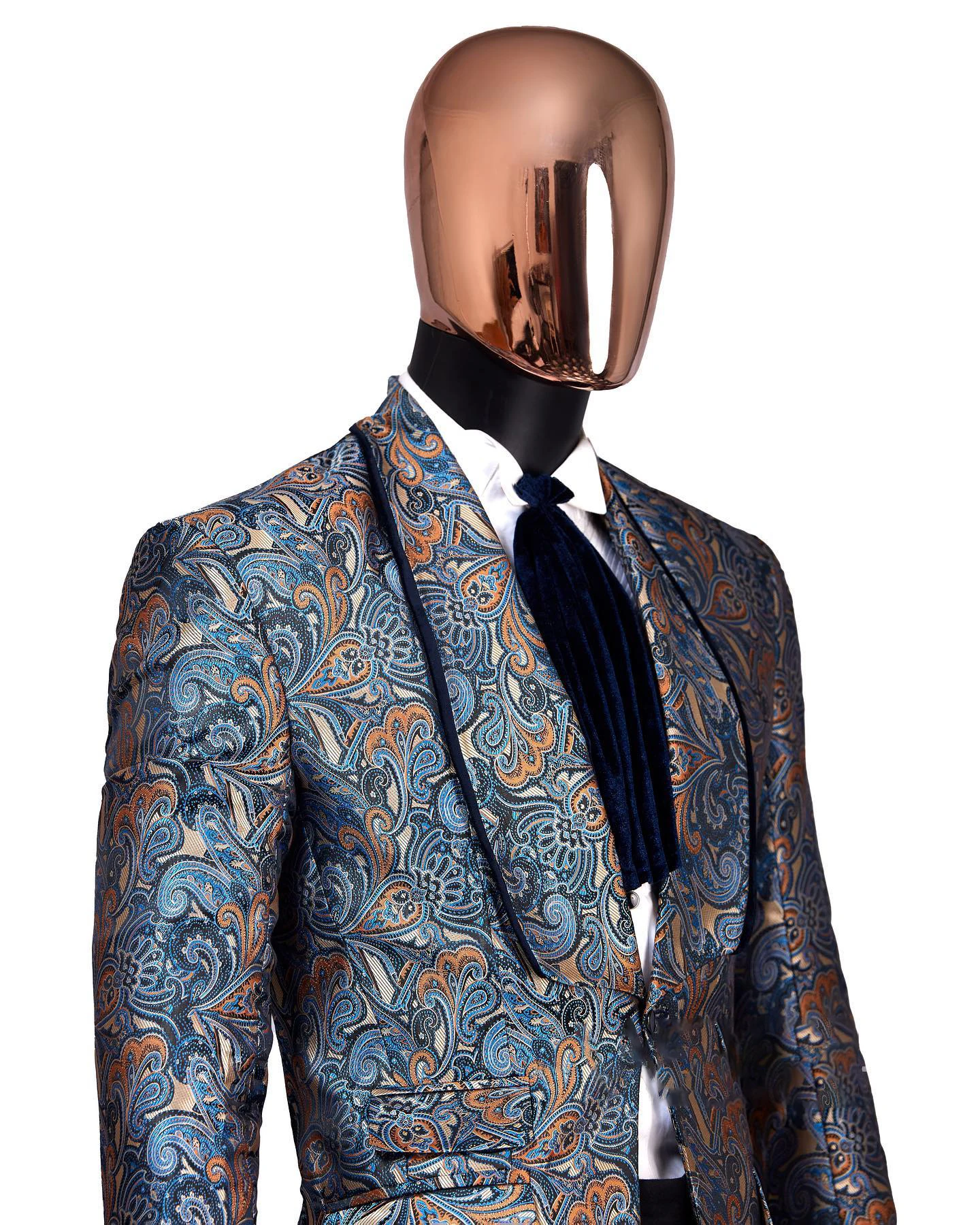 Abiti da uomo da sposa con paillettes alla moda su misura sposo 2 pezzi cappotto e pantalone nero occasioni formali Costume da cantante per feste realizzato