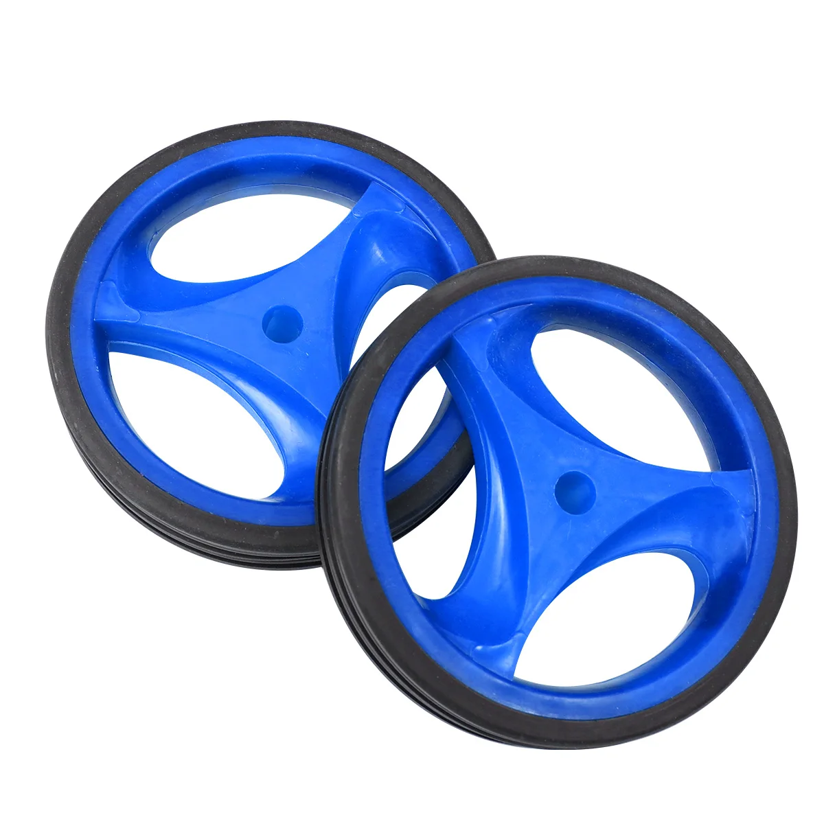 

's Bicycle Training Wheels Mute Cycling with Bracket Accessories Bike Blue