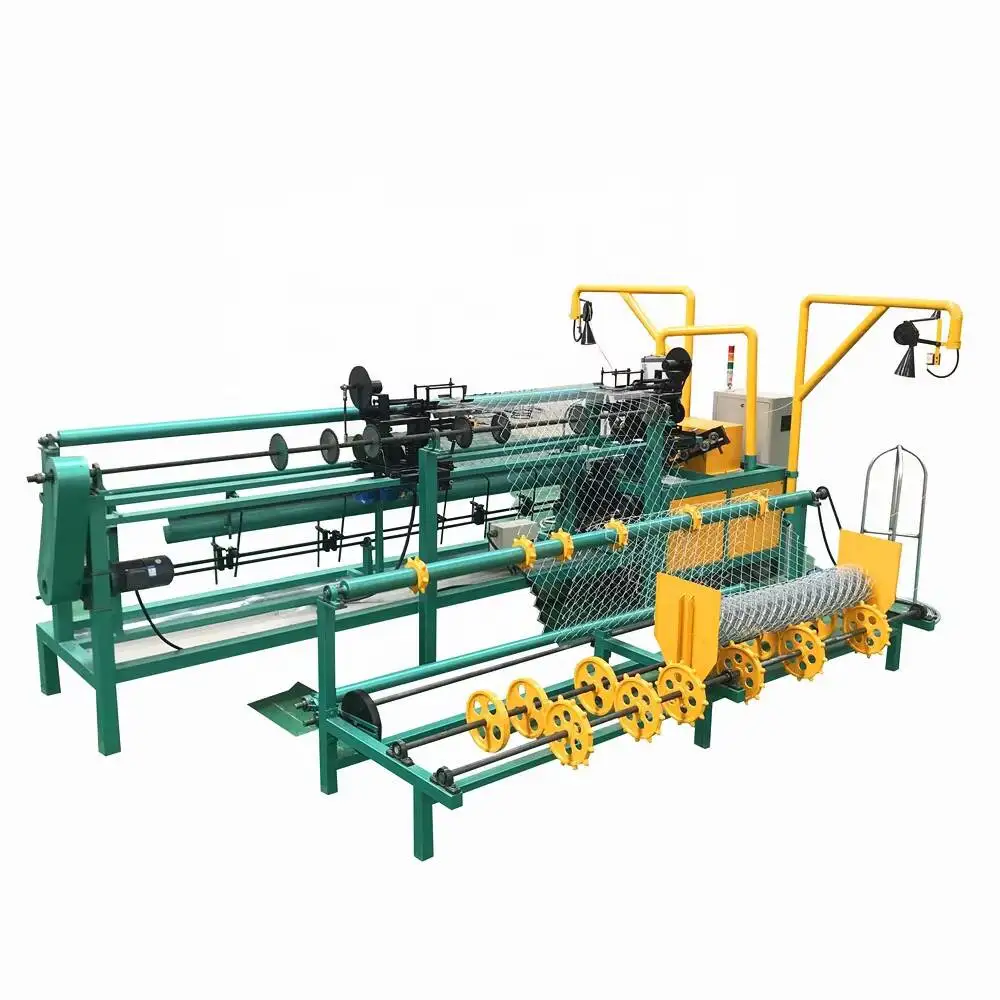 Automatic CNC Chain Link Fence Wire Mesh Weaving Machine With New Technology