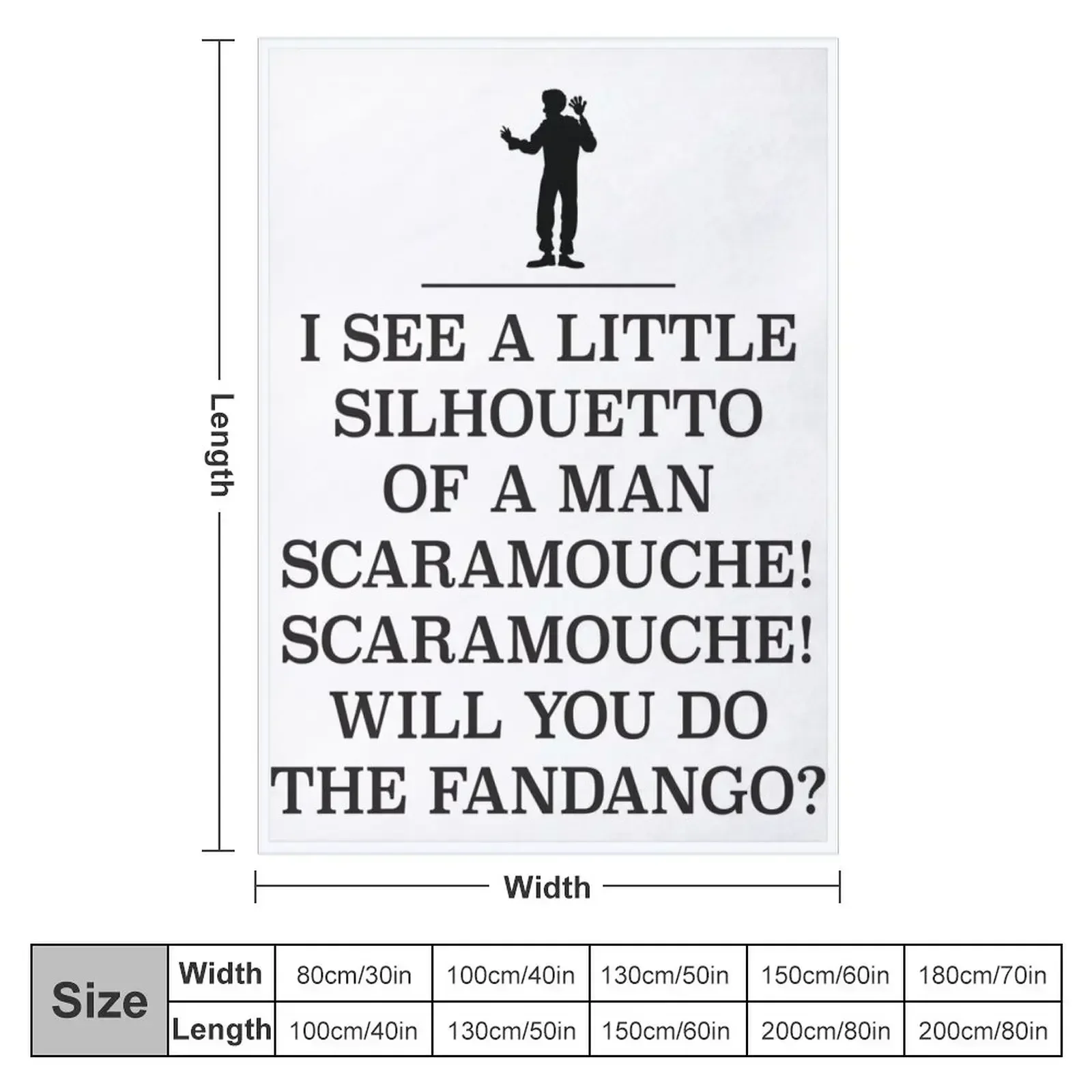 Will you do the fandango? Throw Blanket Winter beds Custom Blankets For Bed Sofa Blankets