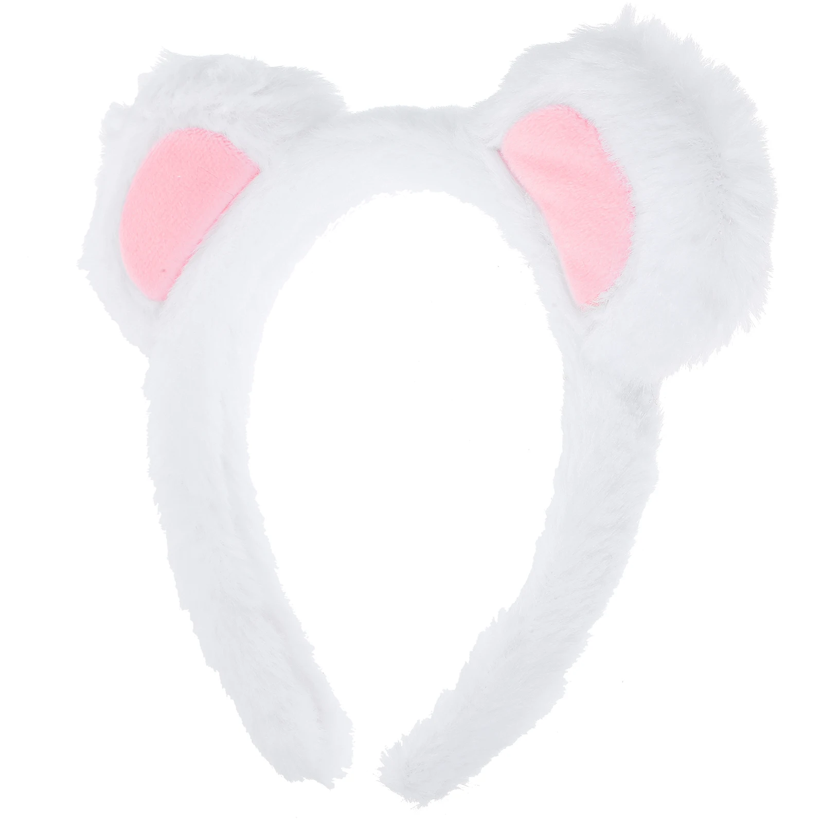 

Bear Headband White Rabbit Bear Costume Headband Cosplay Costume Accessories Party Favor