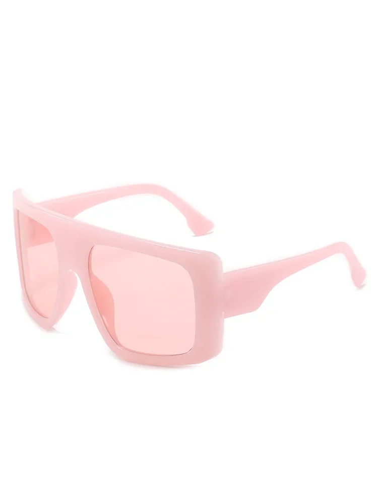 AliExpress Fashion Large Frame Riding Sunglasses Women Candy Color UV400 Overszied Cycling Glasses