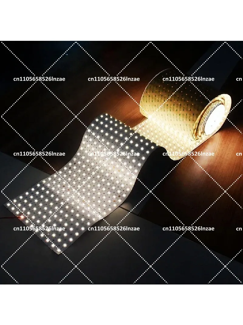 Smart Strip LED Light Panel for Onyx Countertops, Flexible 240x10000mm Quartz Stone Backlighting Sheet, Marble Effect
