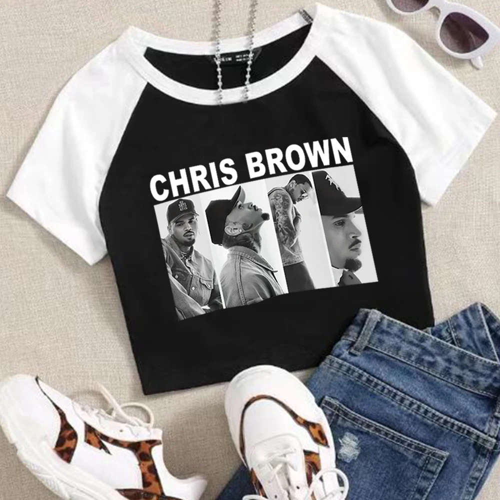 

Chris Brown Crop Tops Chris Brown Tour 2025 Merch Gift for Fan