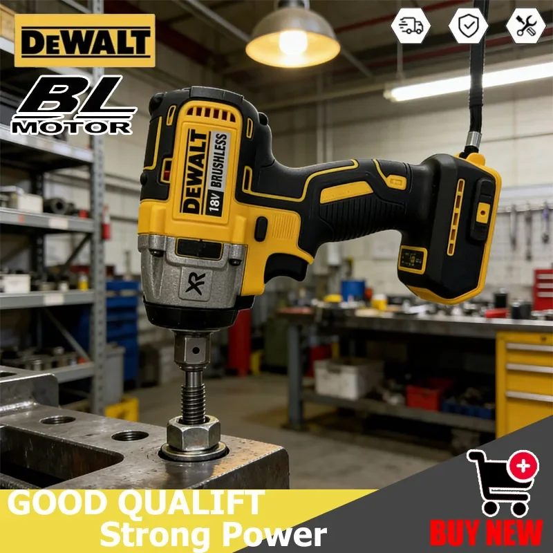 

Беспроводной ударный гайковерт Dewalt DCF880 с бесщеточным двигателем, LED-подсветкой, 3250 об/мин, 205 Н·м, для домашнего ремонта
