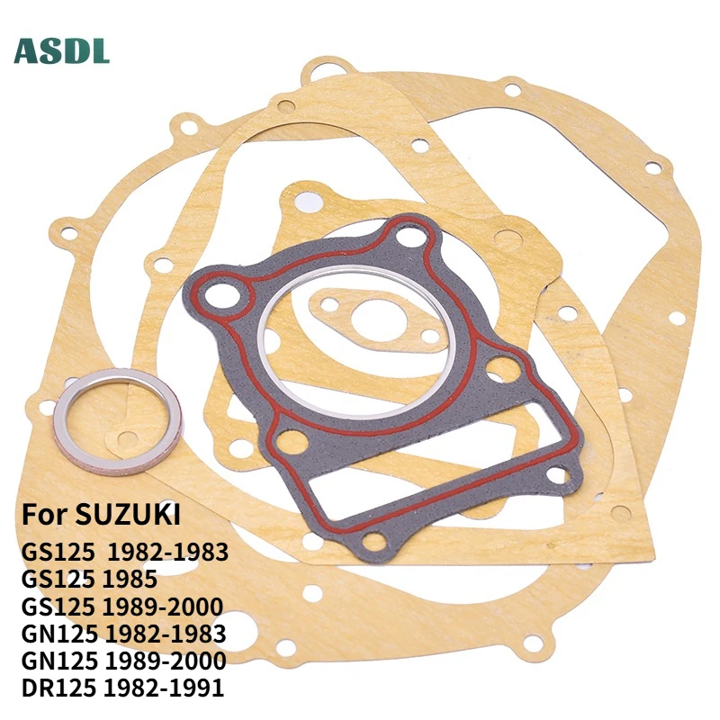 

Полный коврик для капитального ремонта двигателя мотоцикла, полный коврик для SUZUKI GS125 GS 125 1982-1983 1985 GN125 DR125 1982-1991
