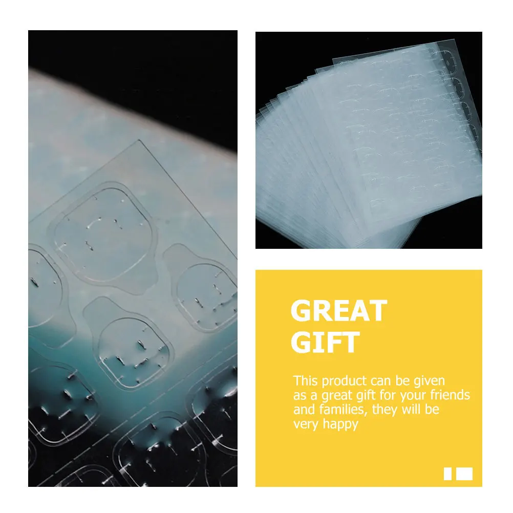 

Tabs Premium Adhesive Manicure Stickers For Press On Nails Diy Nail Art Decoration Long-Lasting Shiny Fake