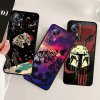 Star Wars Jedi Knight Logo For Xiaomi Mi 14 13T 13 12T 12 11T 11i 11 10T 10 Pro Lite Ultra 5G Black TPU Phone Case