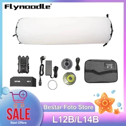 Flynoodle L12B/L14B Fully Automatic Inflatable Felxible Light  2700-6000K Bi-color Video Lighting for Photography App Control