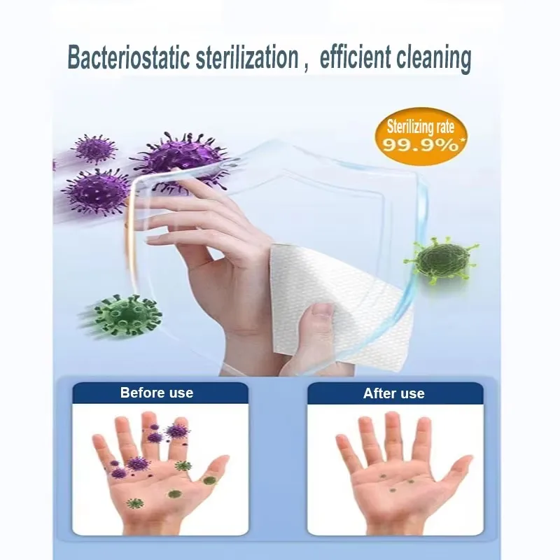 80 PCS - 75% Alcohol Wipes, Portable Sanitizing Solution: Effective Disinfection Pet wipes, Antiviral Protection for On-The-Go U