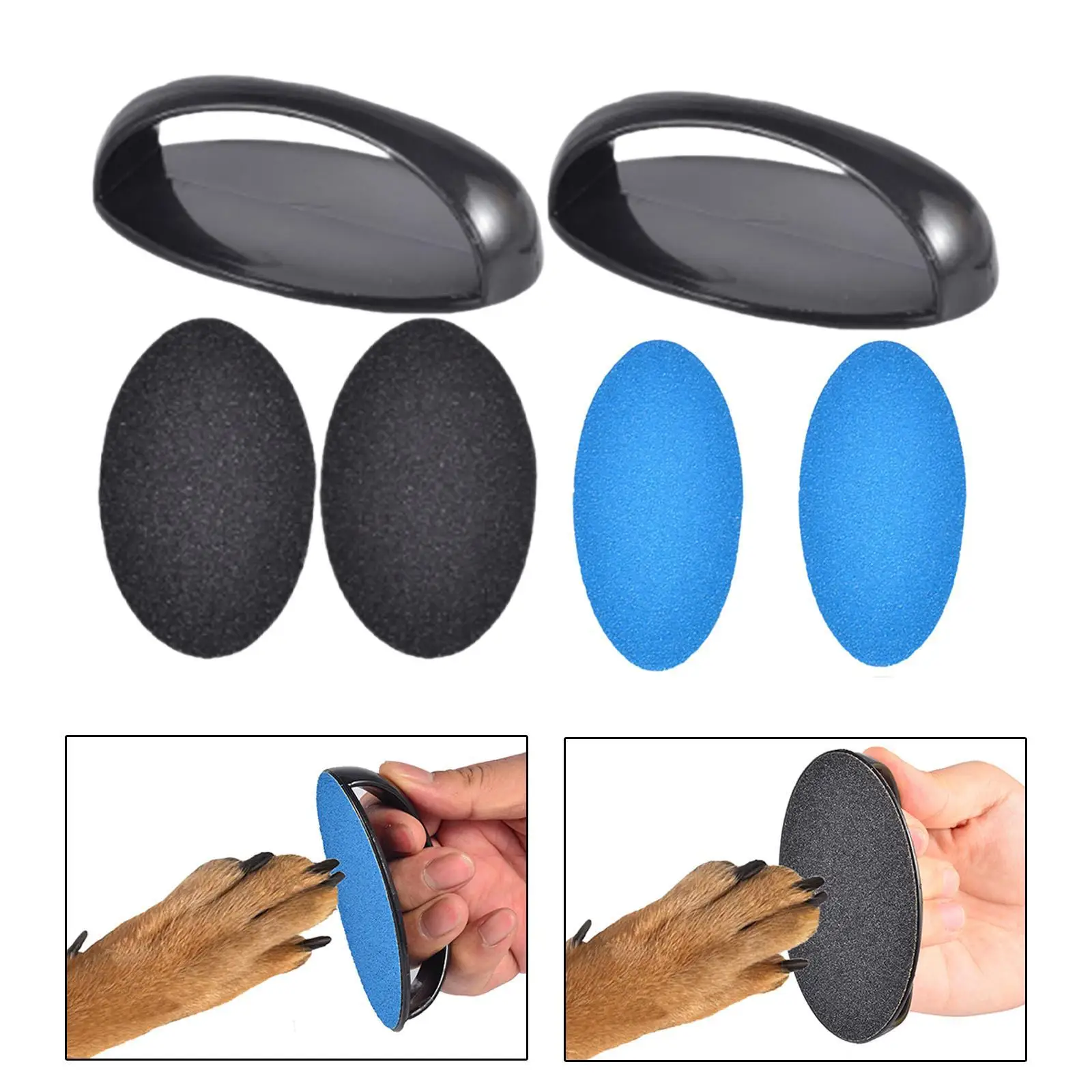 Dog Nail File Set Wear Resistant Cat Nail File Scratching Board for Small Medium Large Breeds Pet Supplies Doggy Puppy Trimming
