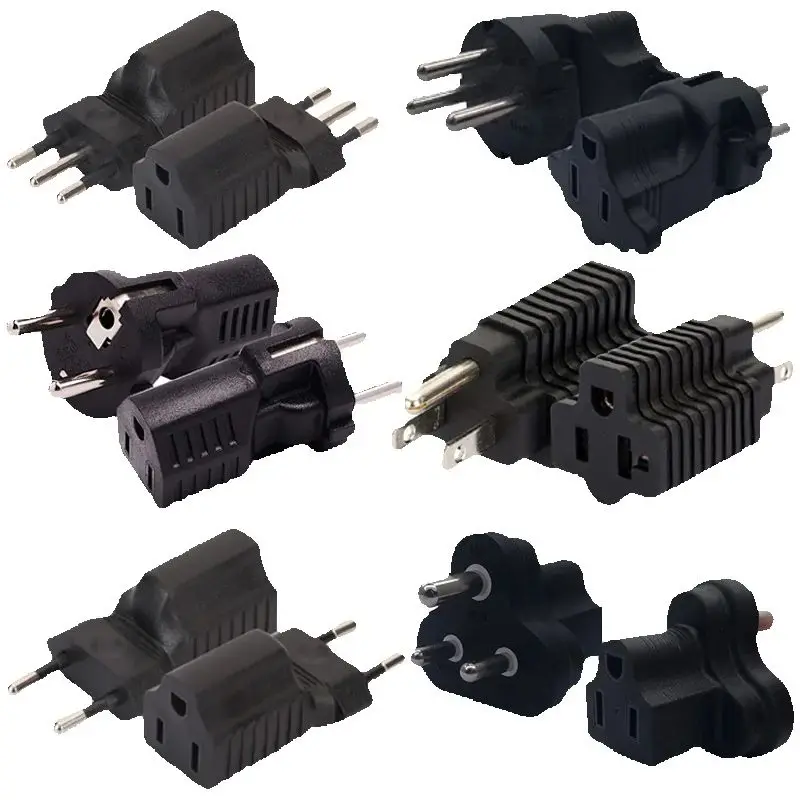 European America Nema L5-20R 6-15R 6-20R 5-15R to US AU Convert Power Socket Plug 5-20P 6-20P 5-15P Italy India EU C13 Connector
