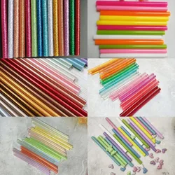 30Pcs/lot Color hot melt adhesive rod collection Special Hot Melt Glue Stick For Glue Gun DIY material