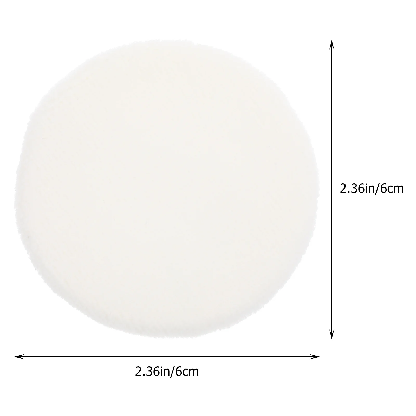 10 pezzi di nastro di cotone per polvere per trucco, cuscinetti per polvere morbida, strumenti portatili per soffio per trucco viso, cosmetici, soffio per il viso