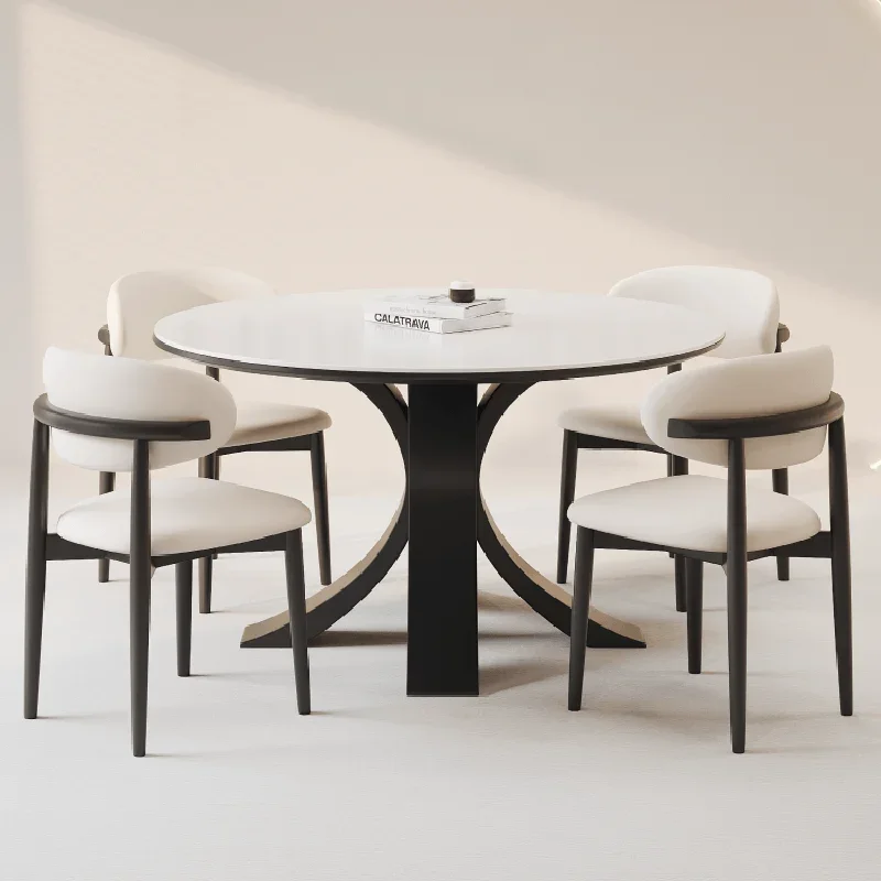 

Study Console Kitchen Dining Table Set Mobile Round Dinner Table And Chairs Coffe Desk Mesas De Jantar Kitchen Furniture