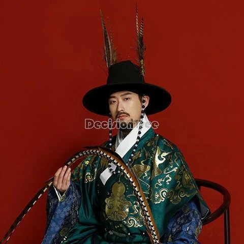 2024 ming dynasty characteristic royal guards flying fish hat precious feathers minister headdress ancient style hanfu accessory