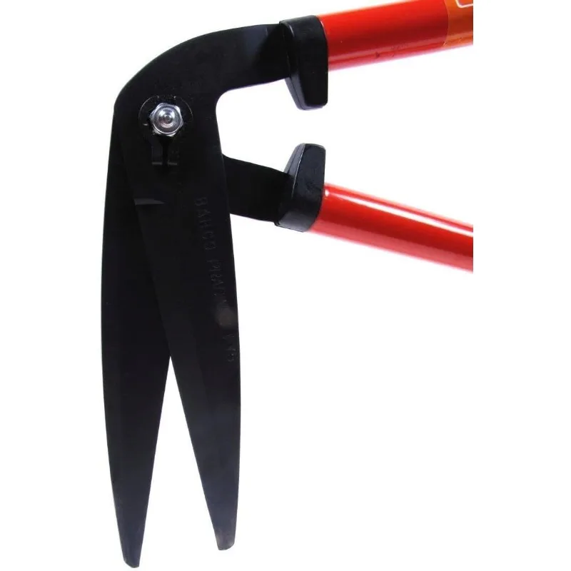 Tesouras de gramado Bahco P75 com lâminas verticais e alças de aço, 39 polegadas