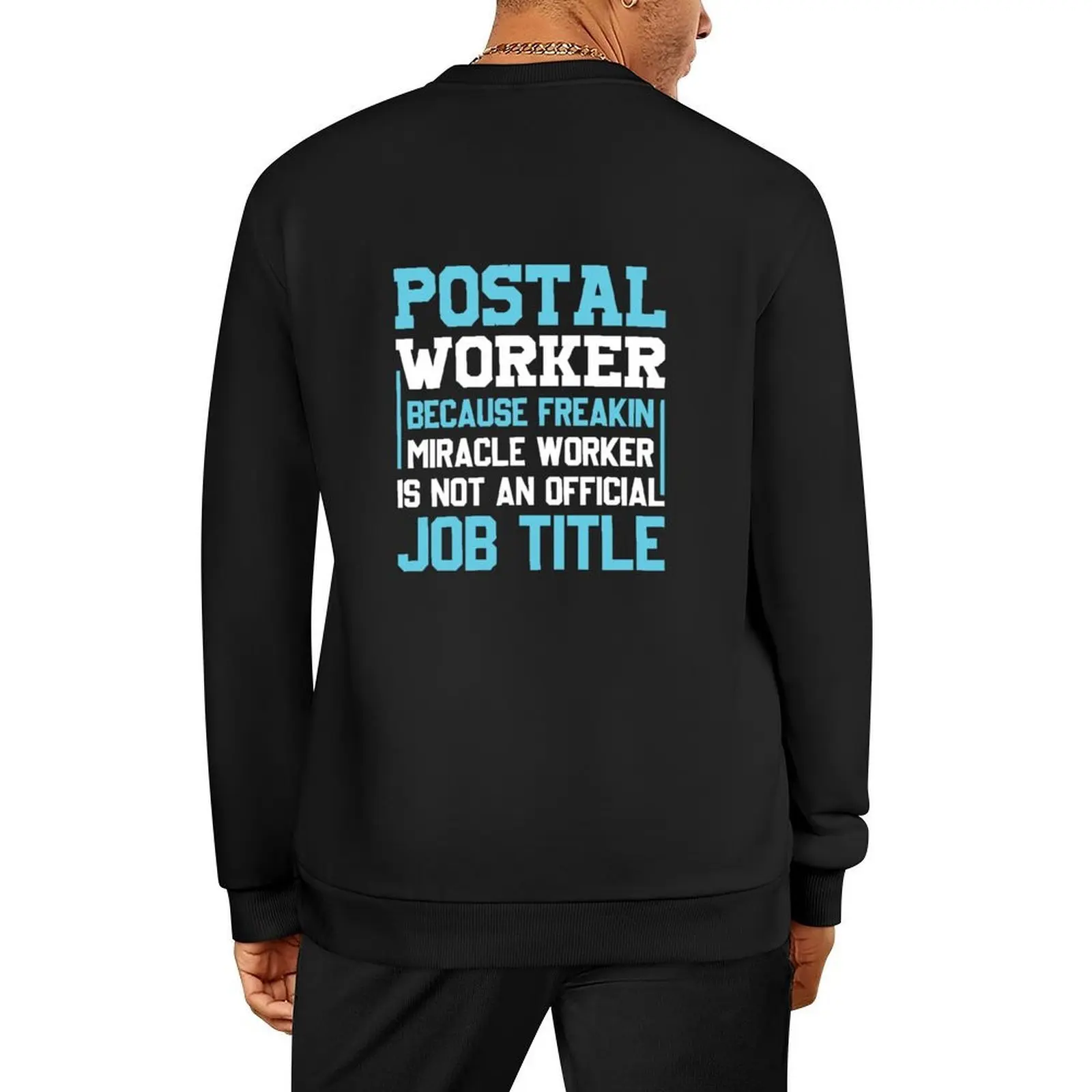 

Postal Worker Post Office Mail Mailman Gift Pullover korean style clothes mens clothing tracksuit men sweatshirt