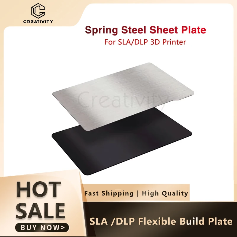 SLA /DLP  Flexible Build Plate Magnetic Spring Steel  Base Bed For Photon/S/X/Mono SE/X/ Mars/Pro/2Pro/LD-002H 3D Printer