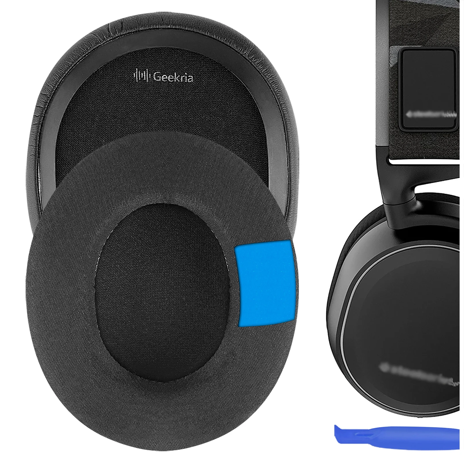 Geekria Sport Cooling Gel Replacement Ear Pads for SteelSeries Arctis Prime Arctis PRO Arctis 9X Arctis 7 Arctis 5 Arctis 3