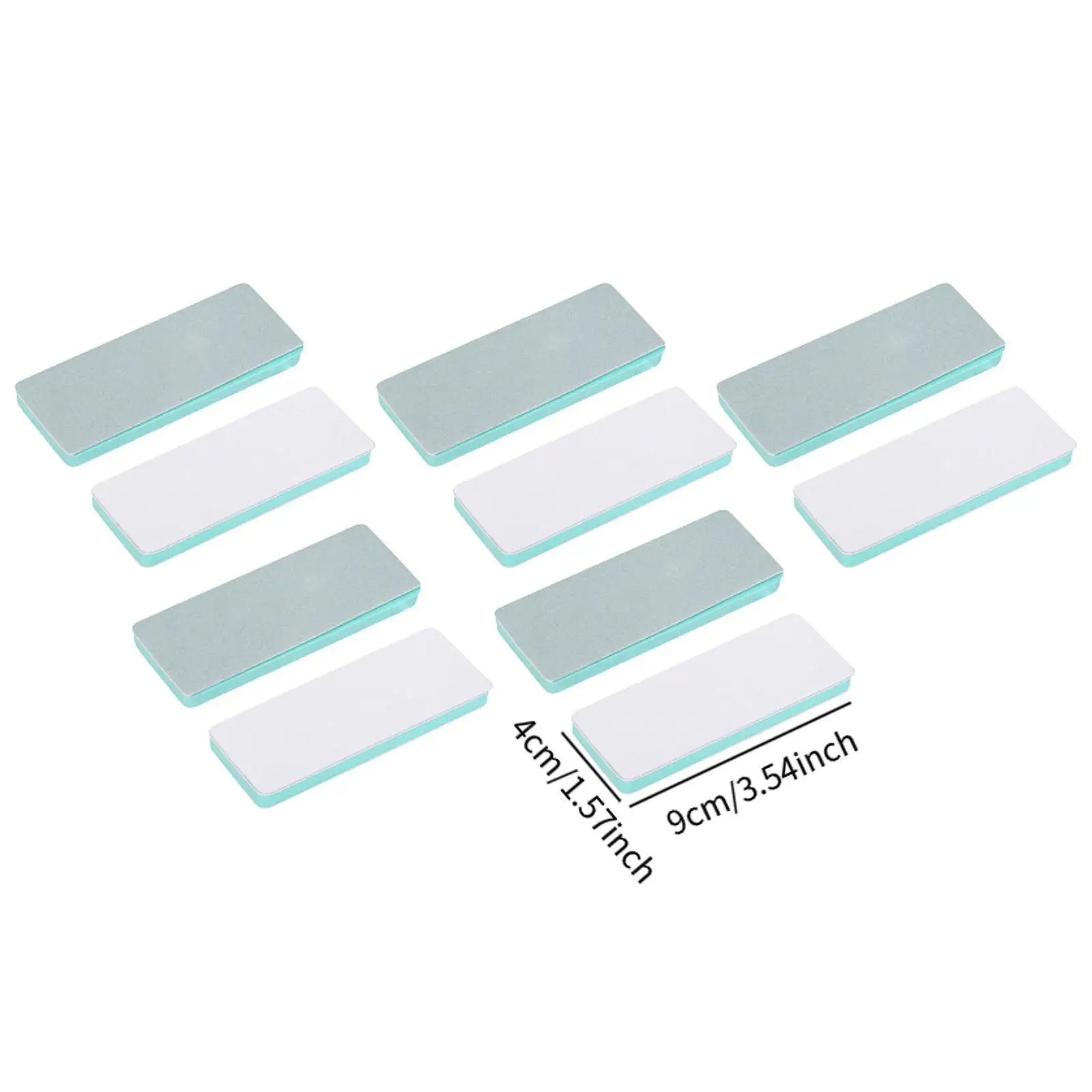 10Pcs Hand Sanding Compact Multifunction Flexible Handmade Sandpaper Block Sand Paper for Crafts Drywall Pan Brush Wood Cookware