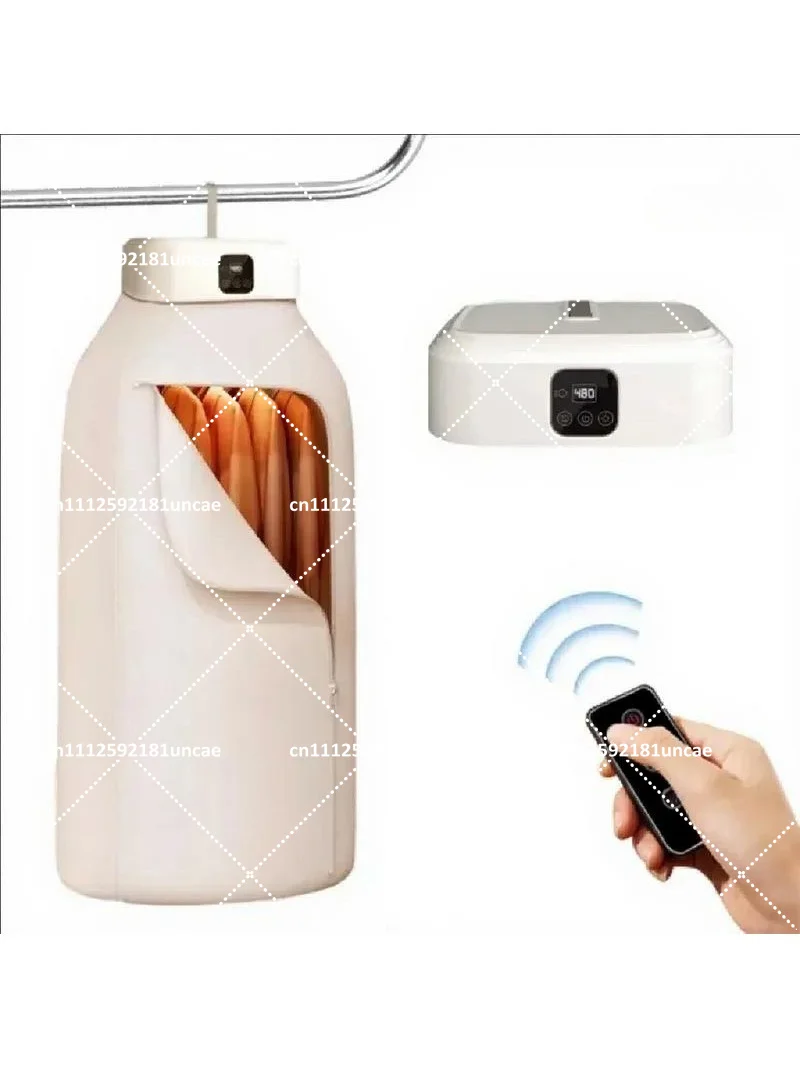 Portable Clothes Dryer for Dormitory Small Folding Heated Dryer for Shoes and Quilts, Compact Home Appliance
