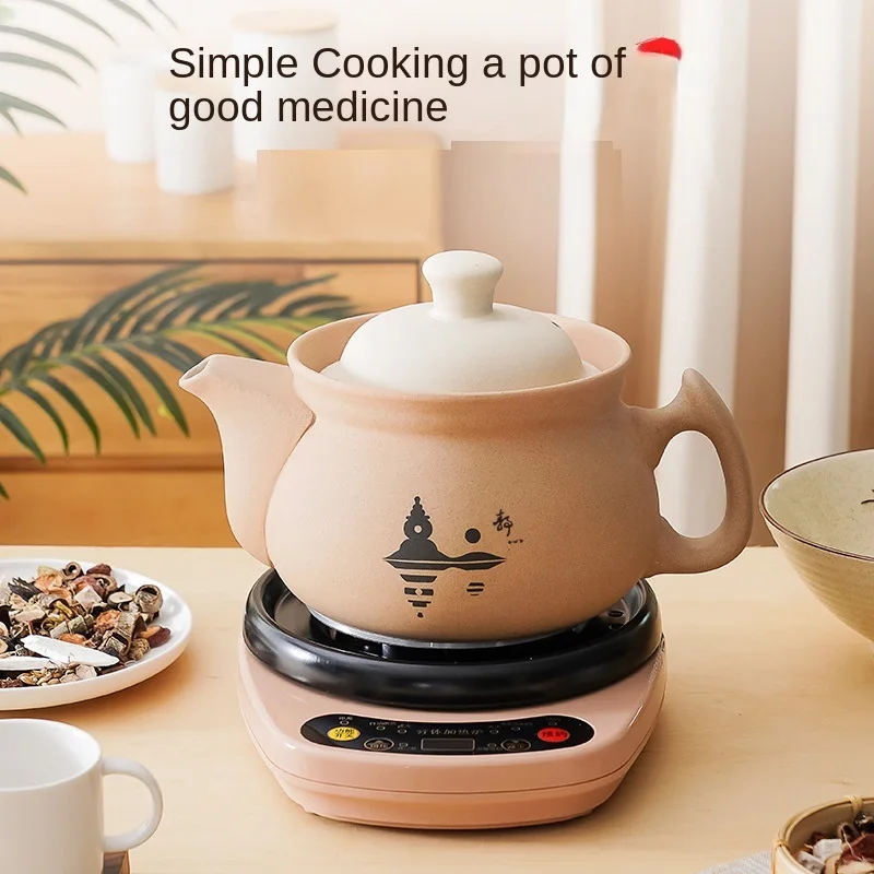 220V Automatic Electric Herbal Medicine Pot for Cooking Medicine Pot Split Design and Ceramic Inner Multi Cooker