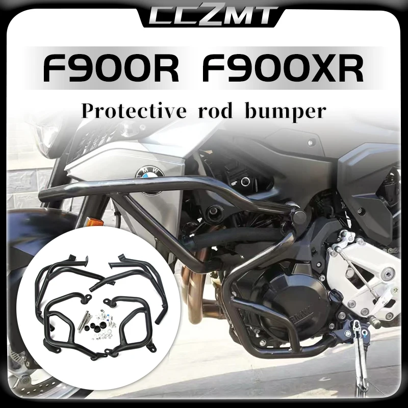 

For BMW F900R F900XR F 900 R XR Motorcycle Accessories Upper Lower Engine Guard Bumper Crash Bars Stunt Cage Frame Protector