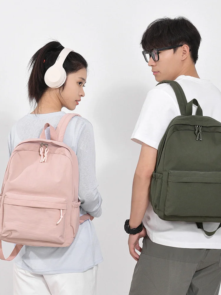 hong-kong-new-style-unisex-simple-fashionable-backpack-for-college-students-high-school-students-bookbag-nylon-material-foldable