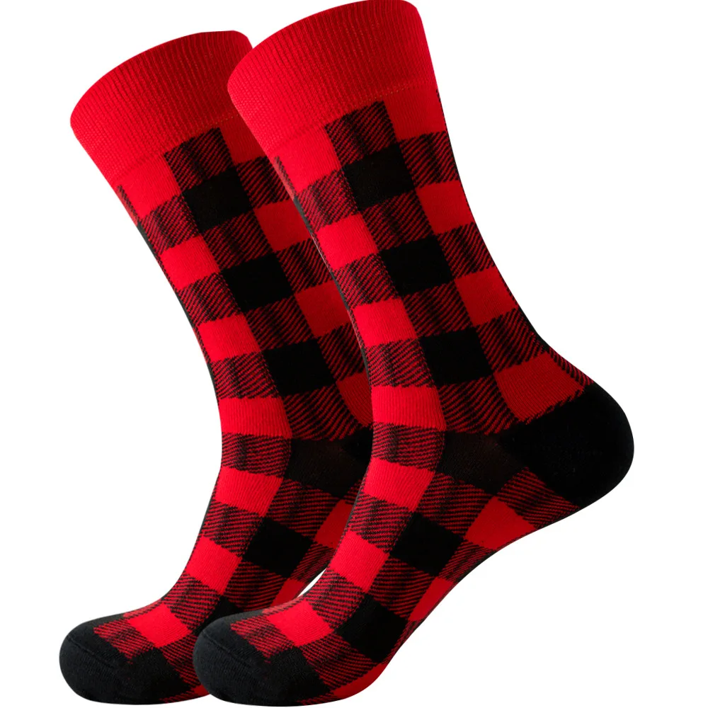 2022 New Men\'s Socks Funny Animal Plaid Socks Astronauts Fruit Harajuku Socks Fashion Street Fashion Men\'s Cotton Socks