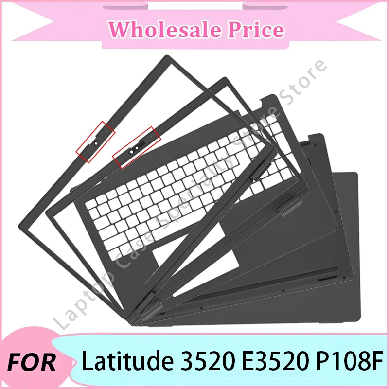 

NEW For Latitude 3520 E3520 P108F Case/Laptop replacement parts/Laptop LCD Back Cover/Front Bezel/Palmrest/Bottom Case/Keyboard