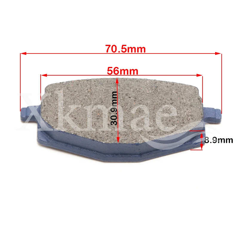 Motorcycle Parts Front Brake Pads For YAMAHA XT350 XT 350 XT225 225 YTZ250 YBR125 YTZ XTZ660E 660E Motor Brake Disk# FA10