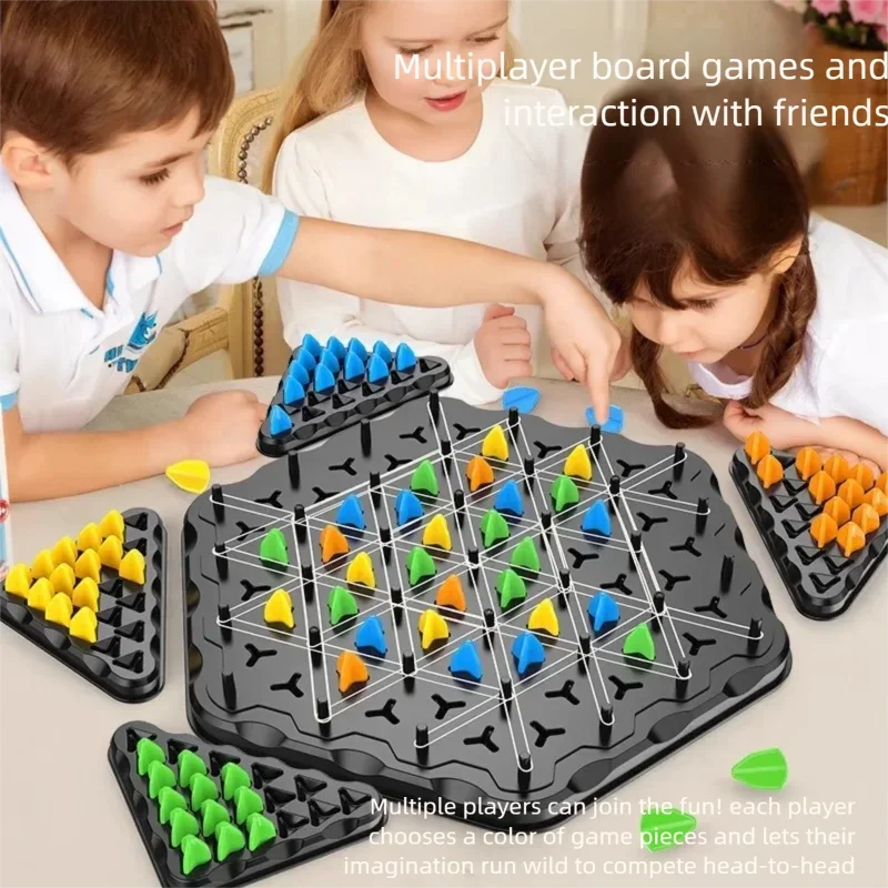 

Настольная игра Logic Chess Track: Треугольные шахматы Splendor Duel – стратегическая игра для детей, взрослых и всей семьи ZSYX02