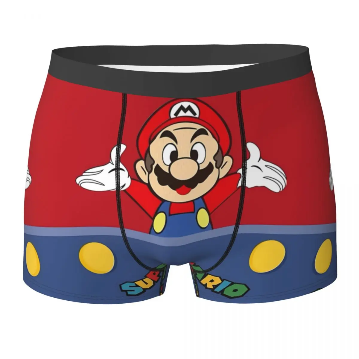 Super-Marios Shorts Briefs Underwear Hot Sale Men Elastic Trunk Printing Large Size Underpants