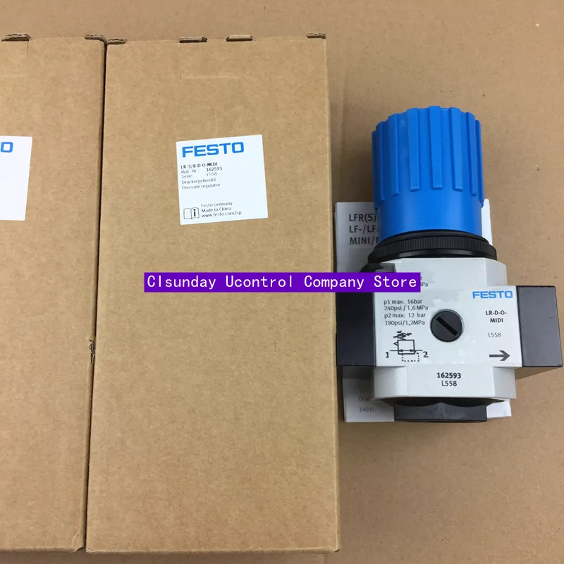 

New Original FESTO Pressure Valve LR-3/8-D-O-MIDI 162593