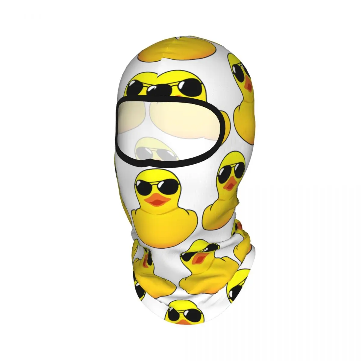 Cool Rubber Duck Breathable Thin Balaclava Full Face Mask Sun Protection Neck Gaiter For Motorcycle Cycling