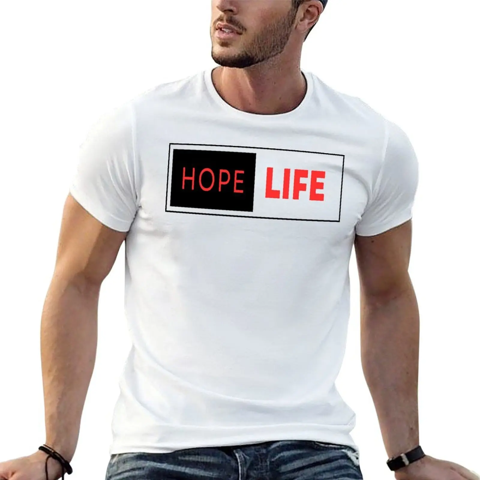 

Hope sparks resilience T-Shirt t shirts for man cotton funny t shirt men 100% cotton luxury brand T-Shirt