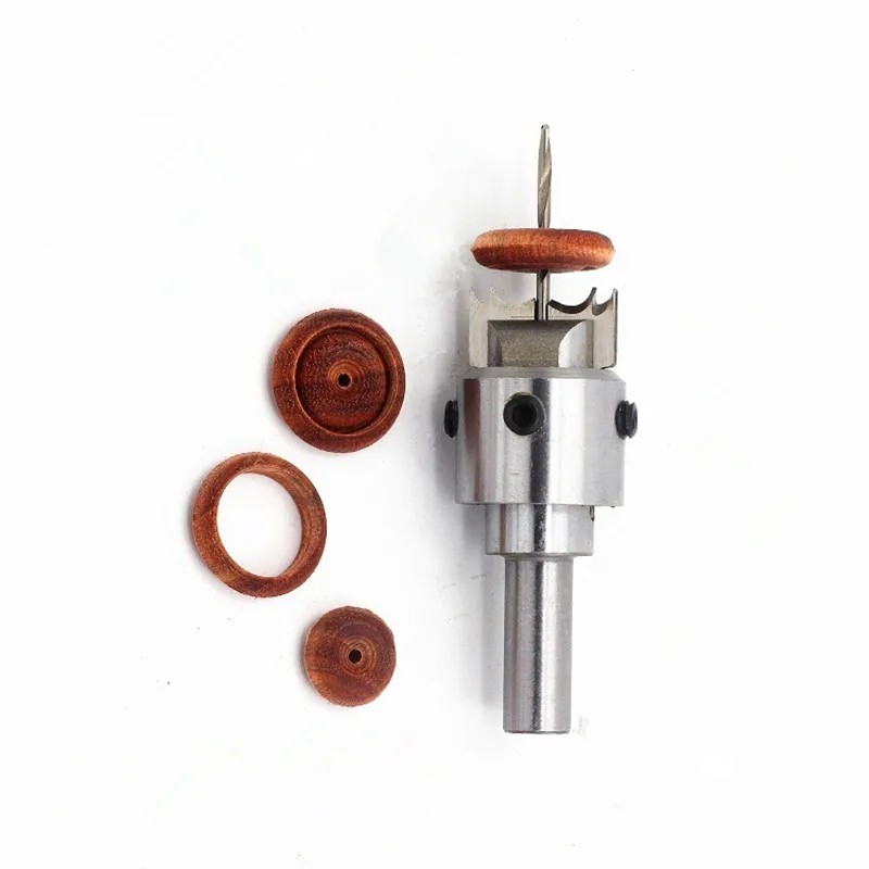 16-24mm Ring Milling Cutter Wood Router Bit Set DIY Woodworking Tools Fingerstall Wooden Beads Drill Fresas Para Madera