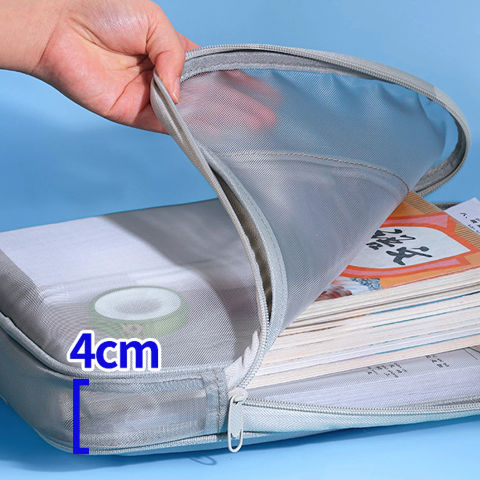 Держатель для записей, прозрачный органайзер для документов с емкостью для хранения, для дома, офиса, школы